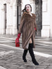 The Hollywood Stroll – Vintage Pastel Canadian Mink Fur Coat (S/M)