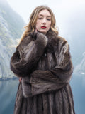 Canadian Raccoon Fur Coat Coats Silver Tips M