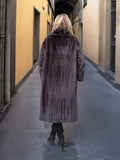 Dark Ranch Black Mink Coat Coats M Notch Collar