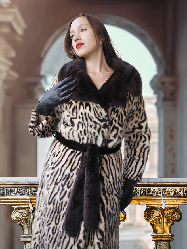 The Loren — Stenciled Female Mink Masterpiece by Holt Renfrew