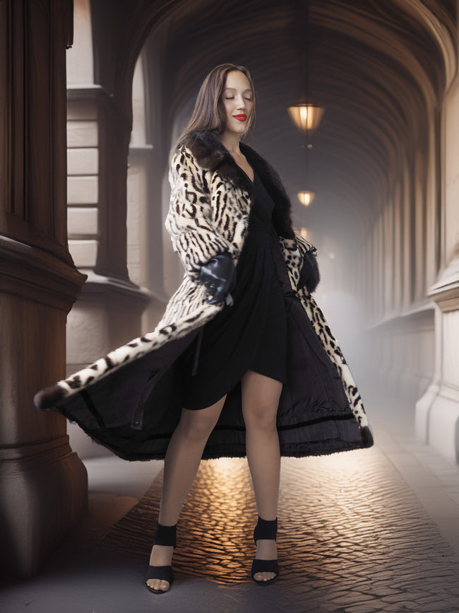 The Loren — Stenciled Female Mink Masterpiece by Holt Renfrew