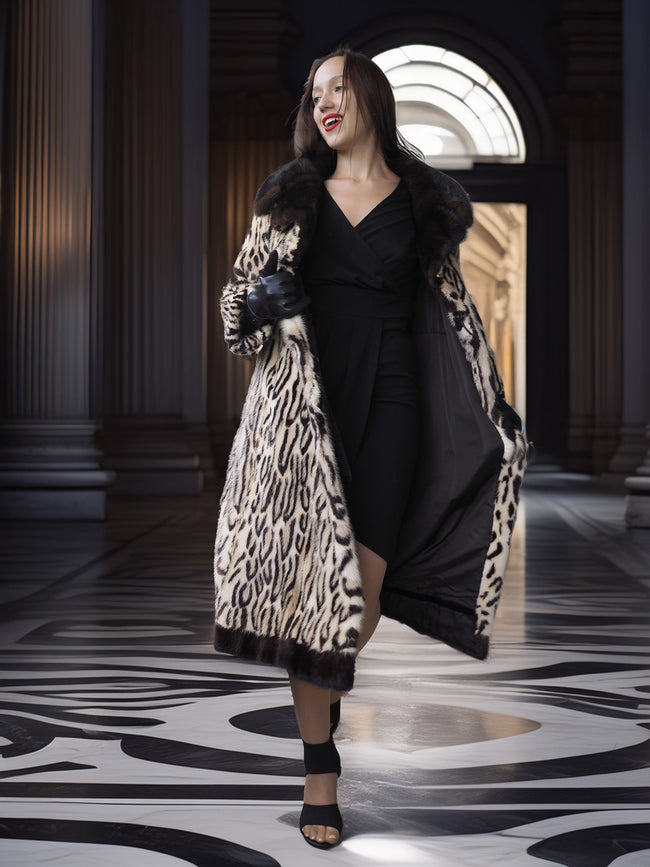 The Loren — Stenciled Female Mink Masterpiece by Holt Renfrew