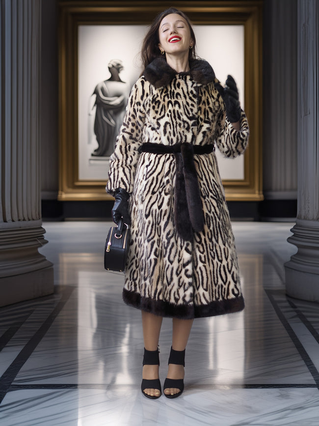 The Loren — Stenciled Female Mink Masterpiece by Holt Renfrew