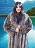 Raccoon Fur Coat Coats Silver Tips By Hudsons Bay M/L