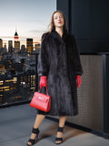 Shadow Muse – Vintage Black Mink Fur Coat