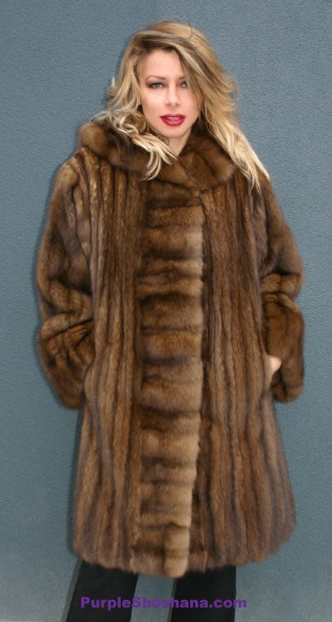 Canadian sable with hood
