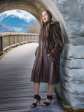 “The Alpine Kiss” — Demi Buff Mink Stroller with Detachable hood
