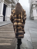 Fitch Vintage Fur Coat Coats Horizontal Design S