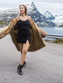 Vintage Red Fox Coat Size M