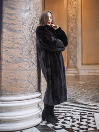 Midnight Sonata — Black Mink Elegance in Motion M