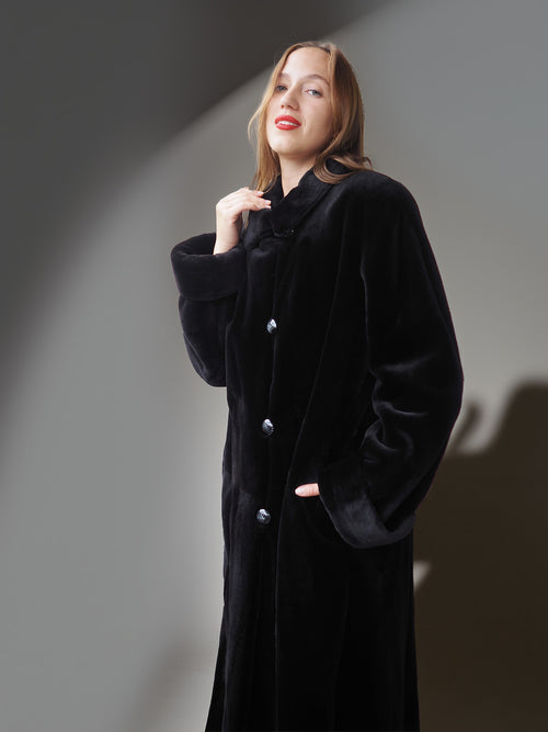 "The Duality Edit"- Reversible Sheared Mink: Two Worlds, One Coat