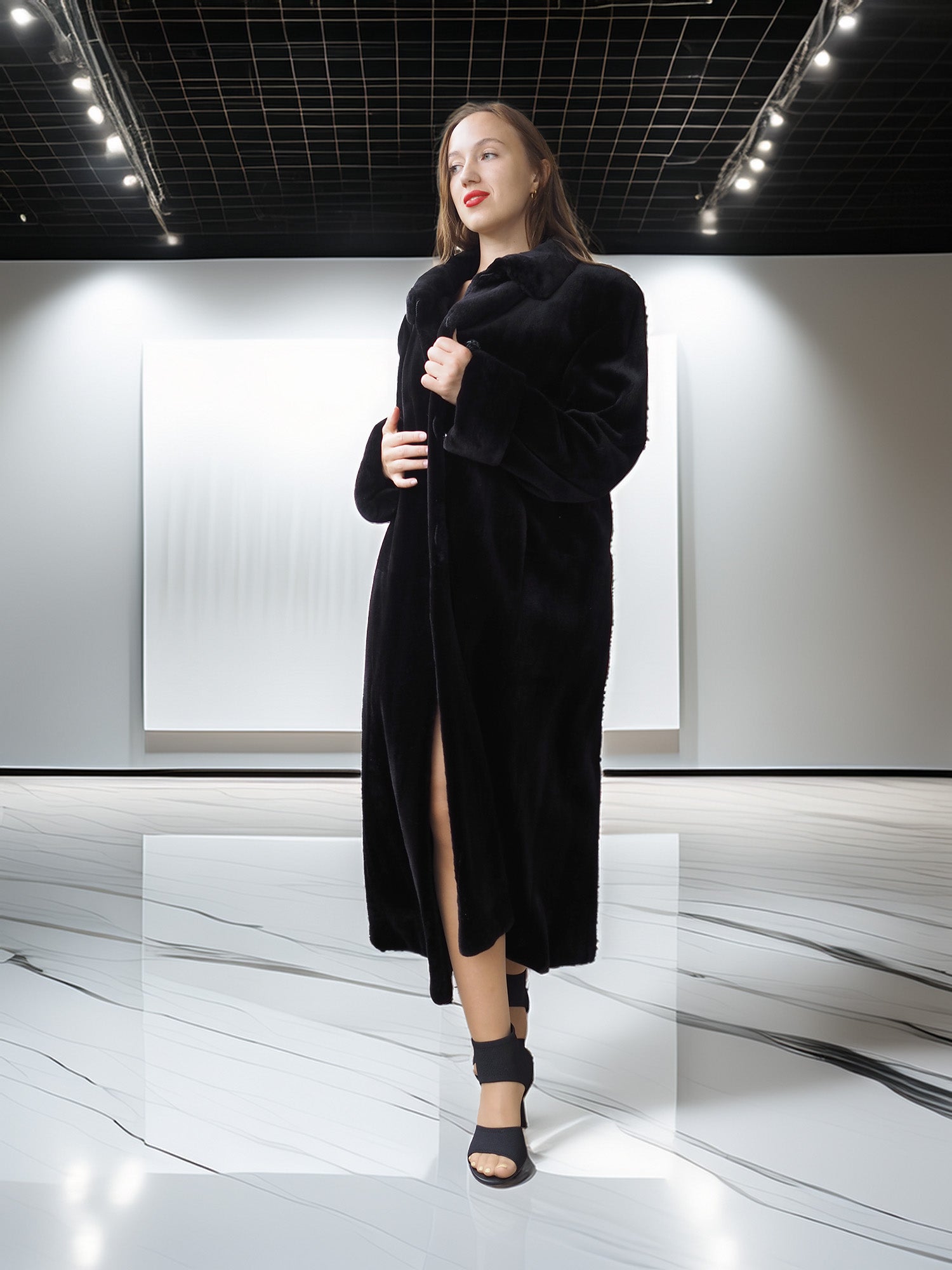 "The Duality Edit"- Reversible Sheared Mink: Two Worlds, One Coat