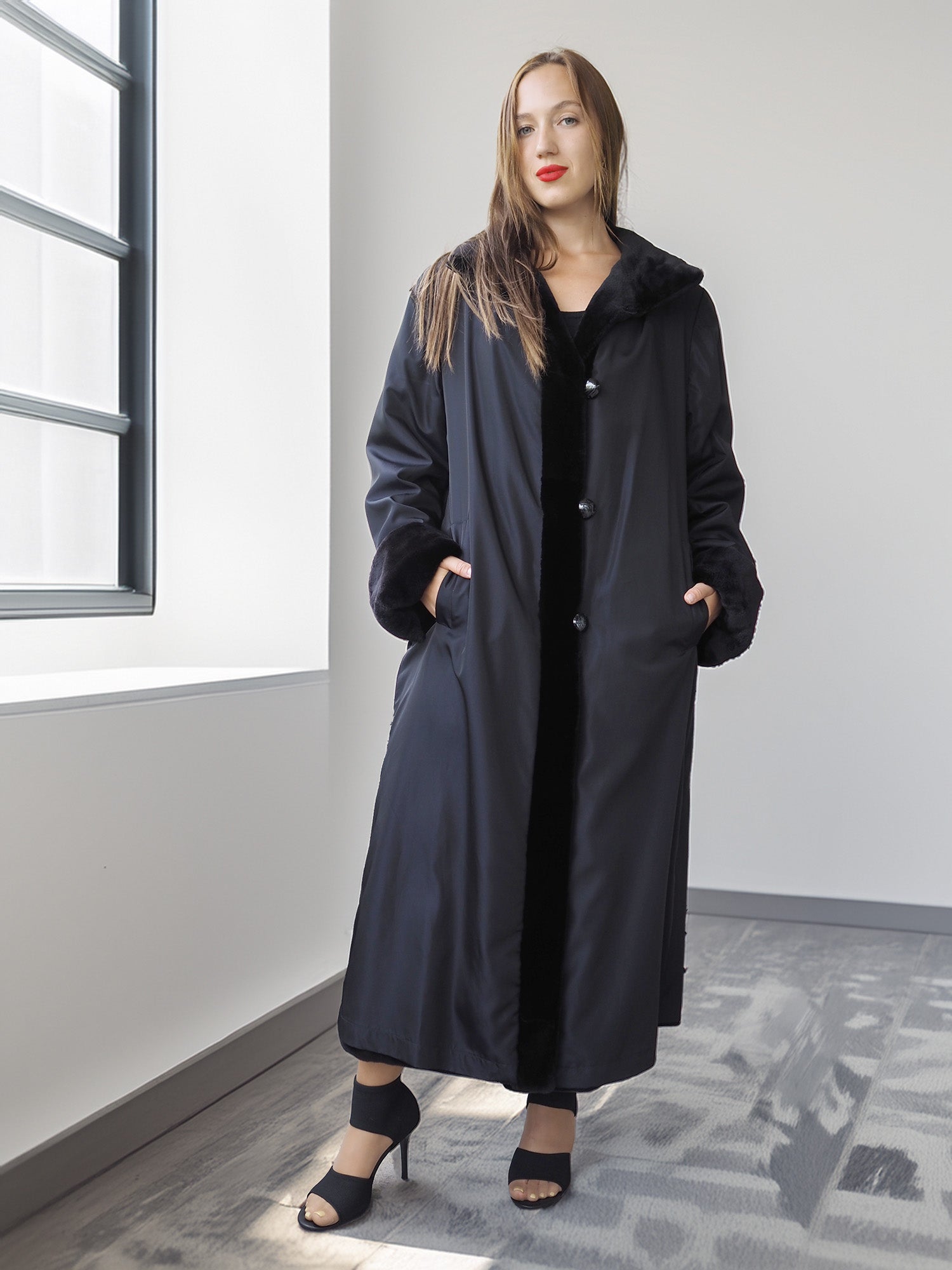 "The Duality Edit"- Reversible Sheared Mink: Two Worlds, One Coat