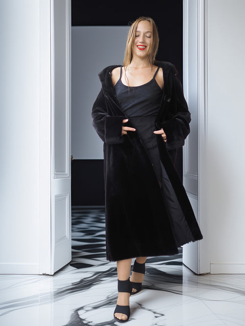 "The Duality Edit"- Reversible Sheared Mink: Two Worlds, One Coat