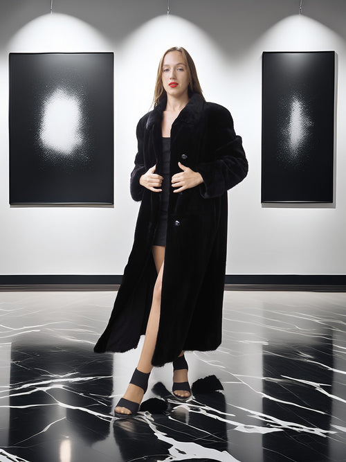 "The Duality Edit"- Reversible Sheared Mink: Two Worlds, One Coat