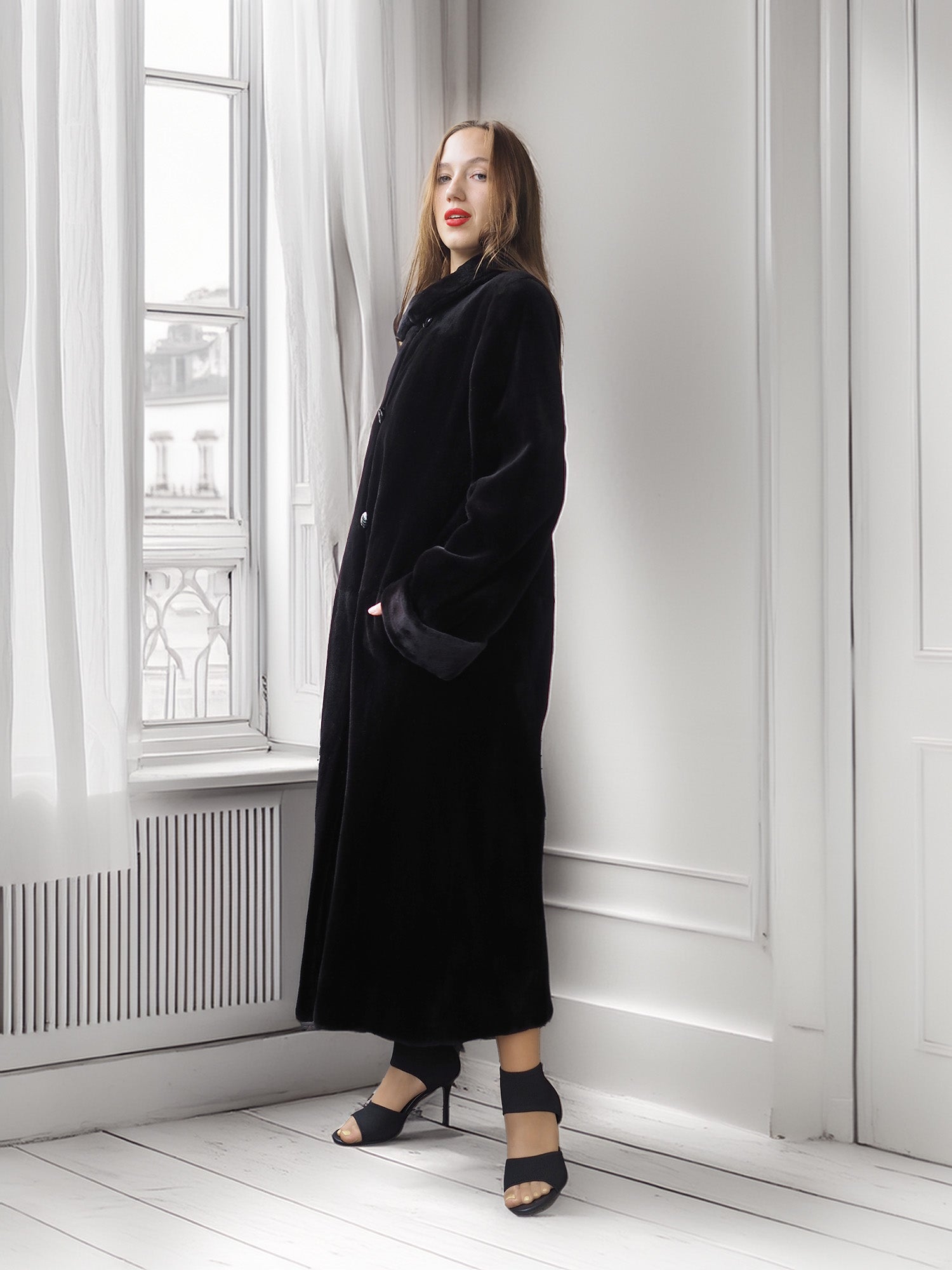 "The Duality Edit"- Reversible Sheared Mink: Two Worlds, One Coat