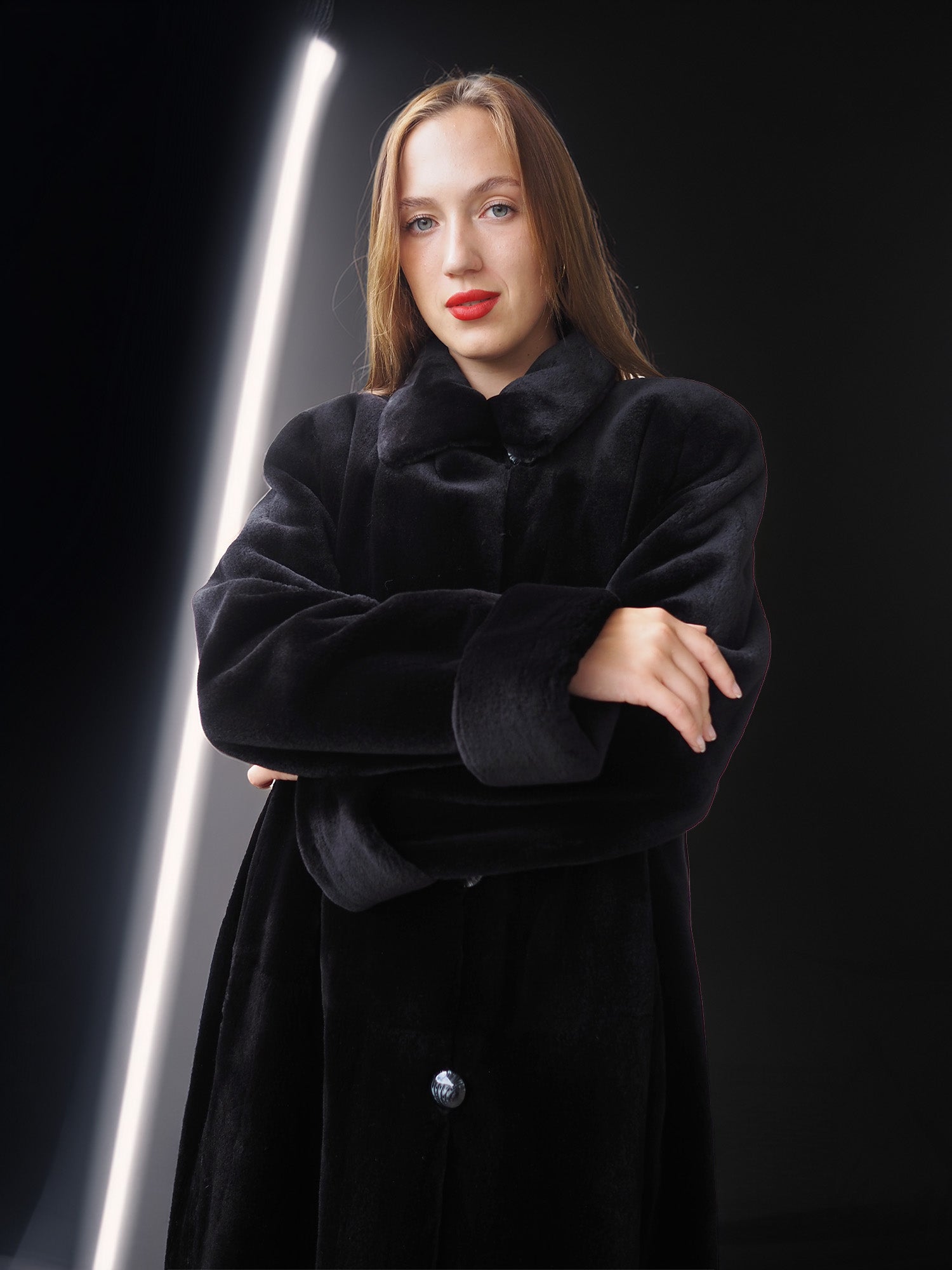 "The Duality Edit"- Reversible Sheared Mink: Two Worlds, One Coat