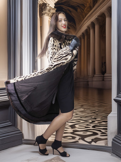 The Loren — Stenciled Female Mink Masterpiece by Holt Renfrew