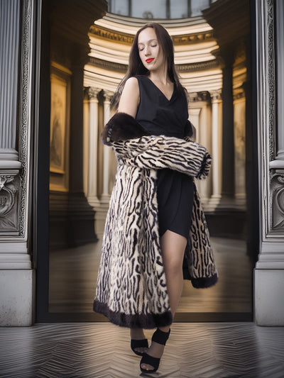 The Loren — Stenciled Female Mink Masterpiece by Holt Renfrew