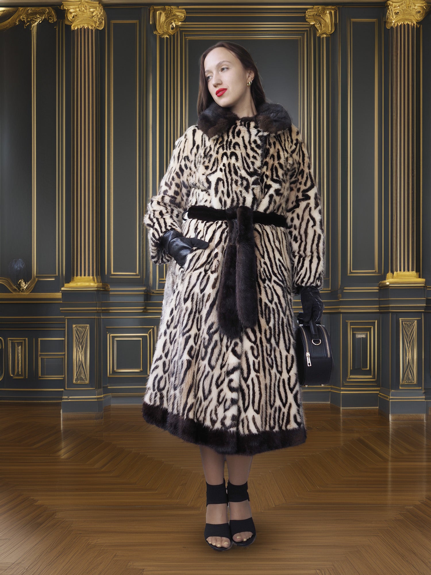 The Loren — Stenciled Female Mink Masterpiece by Holt Renfrew