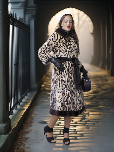 The Loren — Stenciled Female Mink Masterpiece by Holt Renfrew