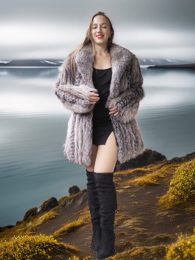 Northern Whisper - A Unique Platinum Silver Fox S
