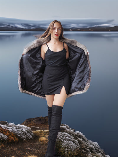Northern Whisper - A Unique Platinum Silver Fox S