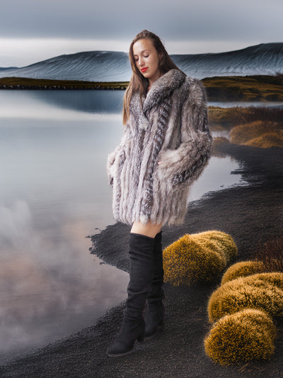 Northern Whisper - A Unique Platinum Silver Fox S
