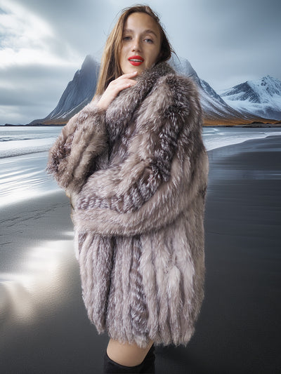 Northern Whisper - A Unique Platinum Silver Fox S