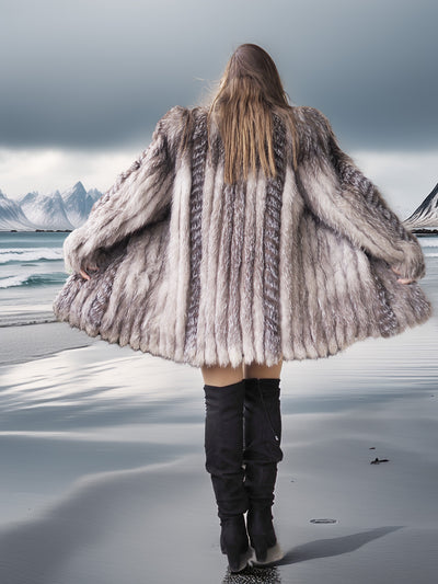 Northern Whisper - A Unique Platinum Silver Fox S