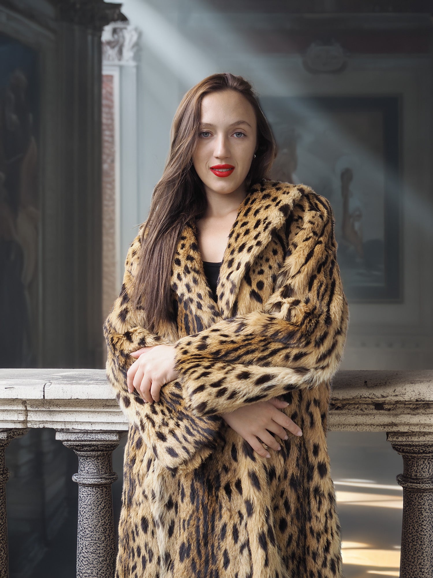 “The Night Safari” – Rare Patterned Fur Coat | Collector’s Edition
