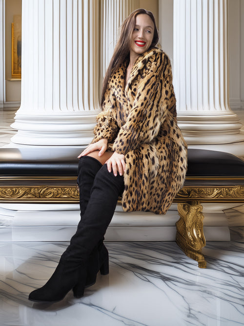 “The Night Safari” – Rare Patterned Fur Coat | Collector’s Edition