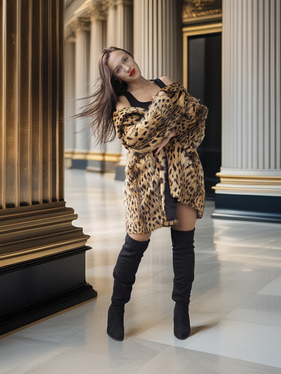 “The Night Safari” – Rare Patterned Fur Coat | Collector’s Edition