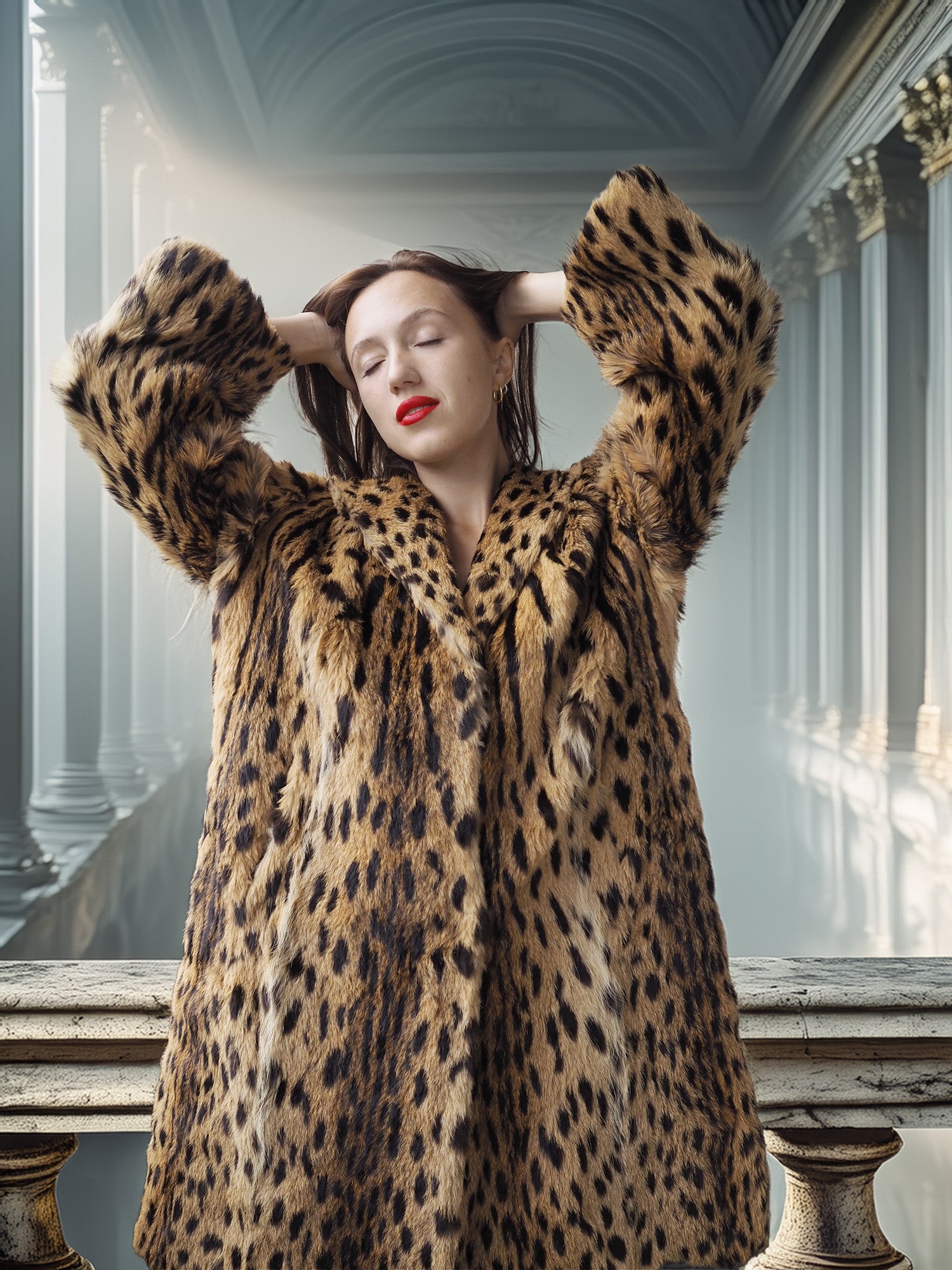 “The Night Safari” – Rare Patterned Fur Coat | Collector’s Edition