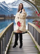 "The Champagne Whisper" — Emba Mink Stroller in a Dreamy Pearl Hue