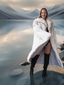 The Glacier Queen Has Landed - Pale Blue Fox Size M