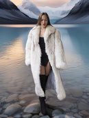 The Glacier Queen Has Landed - Pale Blue Fox Size M