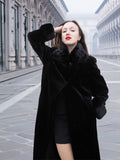 Sheard Black Mink Fur Coat XS/S Excellent