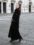 Sheard Black Mink Fur Coat XS/S Excellent