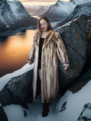 "Northern Temptation" - Wild And Elegant Vintage Fitch Fur Coat Coats