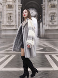 Sapphire And Pearl Mink Fur Coat  S Excellent