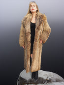 Finnish Raccoon Fur Coat S