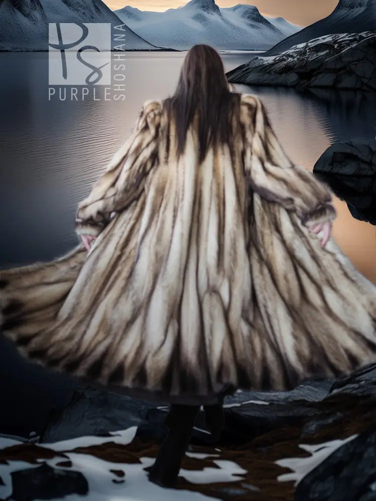 "Northern Temptation" - Wild And Elegant Vintage Fitch Fur Coat Coats