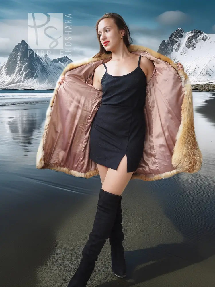 The Flame – Vintage Red Fox with Swing Size S