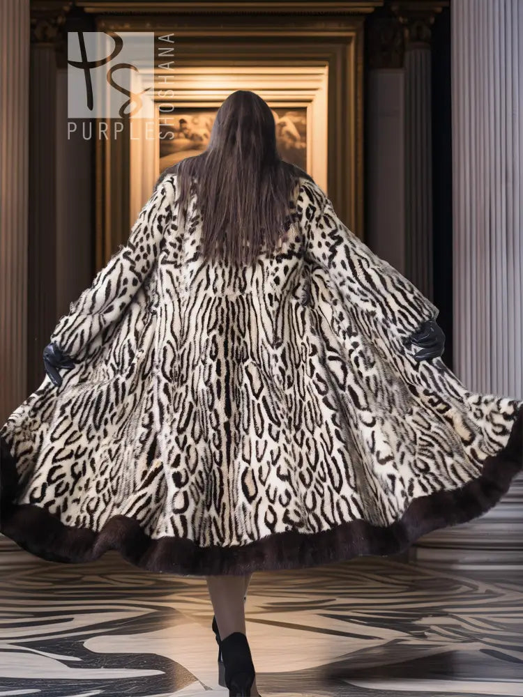 The Loren — Stenciled Female Mink Masterpiece by Holt Renfrew