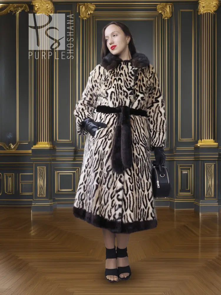 The Loren — Stenciled Female Mink Masterpiece by Holt Renfrew