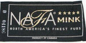 Luxurious NAFA Solid Mahogany Brown Canadian Mink Fur Coat + Sable M - Purple Shoshana Furs